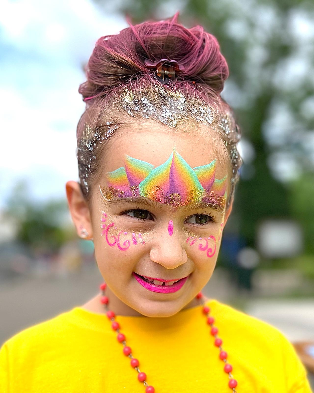 Kinderschminken buchen Aargau Basel Zürich